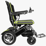 Foldable Lightweight Electric Wheelchair with Smart Control System Rightside View