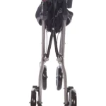 Folded 4-Wheel Rollator Deluxe – Folding Walking Frame
