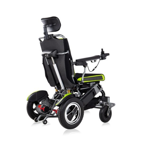 Reclining Power Electric Wheelchair Backview Reclining Power Electric Wheelchair Backview