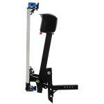 Folded AL500 Universal Powerchair Lift - Harmar Sideview
