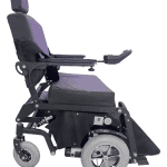 Oversize Heavy Duty Bariatric Electric Wheelchair Sideview