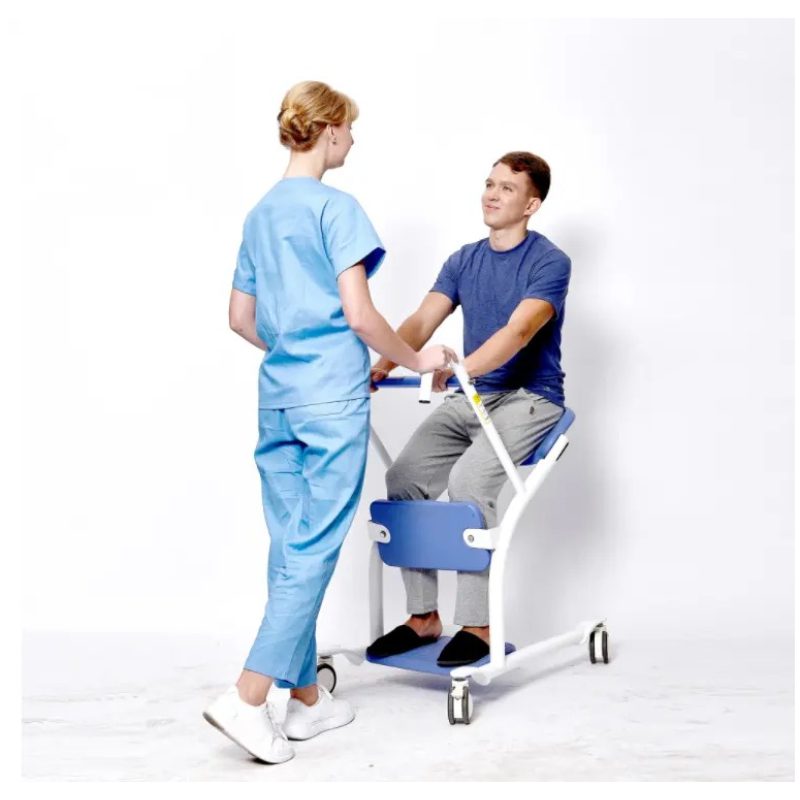 Sara Steady Sit To Stand Manual Lift Promote Safe Standing And Rehabilitation For Patients