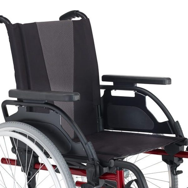 BREEZY Style Folding Aluminum Wheelchair Lightweight, Stylish, and