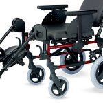 BREEZY Style Folding Aluminum Wheelchair Seat Wheels