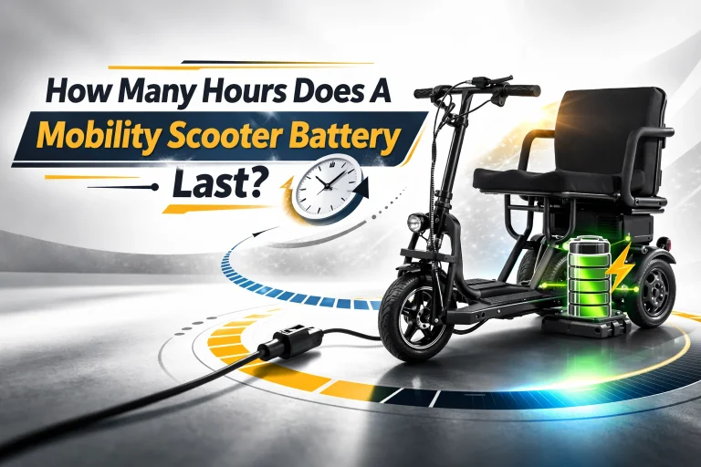 How much does a mobility scooter last