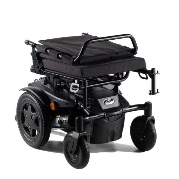 Folded Quickie Q100 R – Rear Wheel Power Wheelchair Folded Quickie Q100 R – Rear Wheel Power Wheelchair