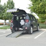 Wheelchair Inside Wheelchair Accessible Vehicle