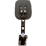 Single Premium Lateral Support for Wheelchair Backside View