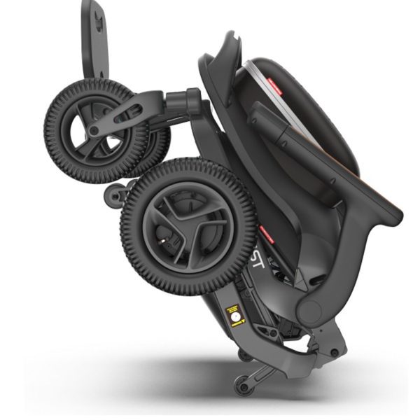 Black-Robooter-Folded-Smart-Electric-Wheelchair Black Robooter Folded Smart Electric Wheelchair