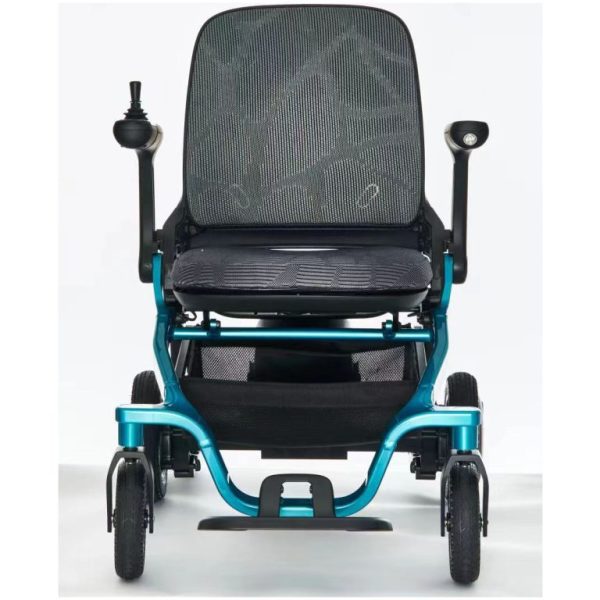 Robooter Foldable Smart Electric Wheelchair Front View Robooter Foldable Smart Electric Wheelchair Front View