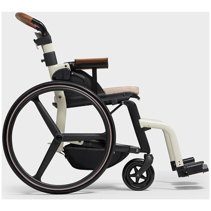 Zoof Classic Manual Wheelchair Effortless Folding, Compact Design