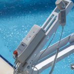Fixed Pool Transfer Lift Device Seat Button