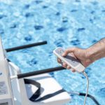 Fixed Pool Transfer Lift Device Seat Remote Closeview