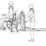 Double Arm Baby Van Lift Sketch