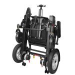 Folded Portable Lightweight Folding Electric Wheelchair