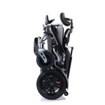Folded Portable Reclining Electric Wheelchair