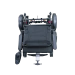 Portable Lightweight Folding Electric Wheelchair Complete Fold