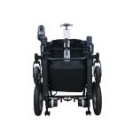 Portable Lightweight Folding Electric Wheelchair Folded