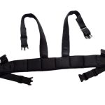 Safety Harness for Wheelchair Patient White Background