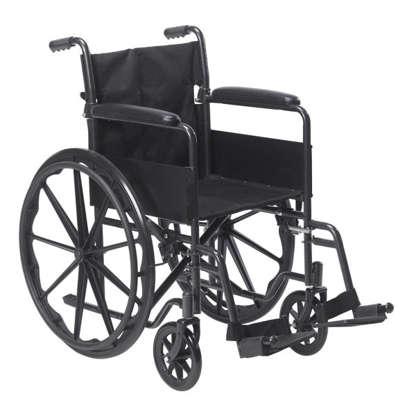 High Back Steel Lightweight Manual Wheelchair