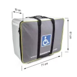 Folded Bathmobile Commode & Shower Chair