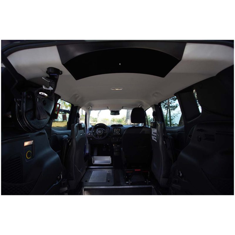 Interior of Jeep Renegade