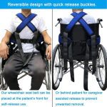 Person Wearing Wheelchair Safety Belt