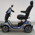 Optimus Heavy Duty Four Wheels Mobility Scooter Leftside View