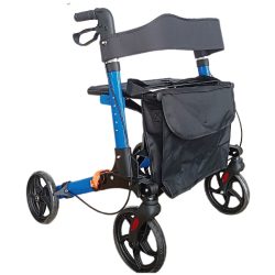 FOLDABLE ALUMINUM ROLLATOR