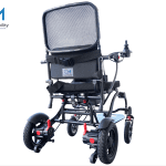 Champion Electric Hybrid Carbon Fiber Wheelchair Backview