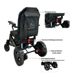 Details of King Chair Foldable Electric Wheelchair Parts