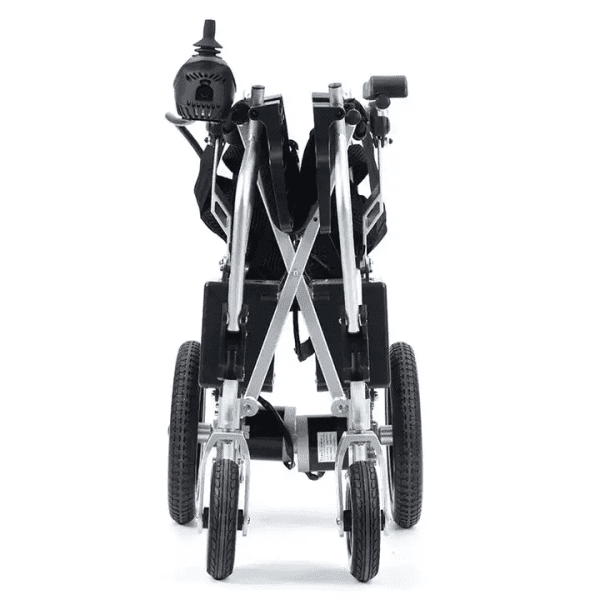 Folded Foldable Electric Wheelchair Folded Foldable Electric Wheelchair