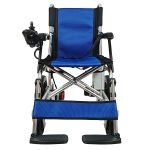 High Quality Foldable Electric Wheelchair Frontview