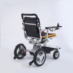 Heavy Duty Power Chair Foldable Power Wheelchair Frontview Backside View