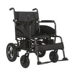 High Power Electric Folding Wheelchair Frontside View
