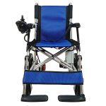 High Quality Foldable Electric Wheelchair Frontview