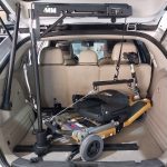 Wheelchair and Scooter Lifter inside Trunk