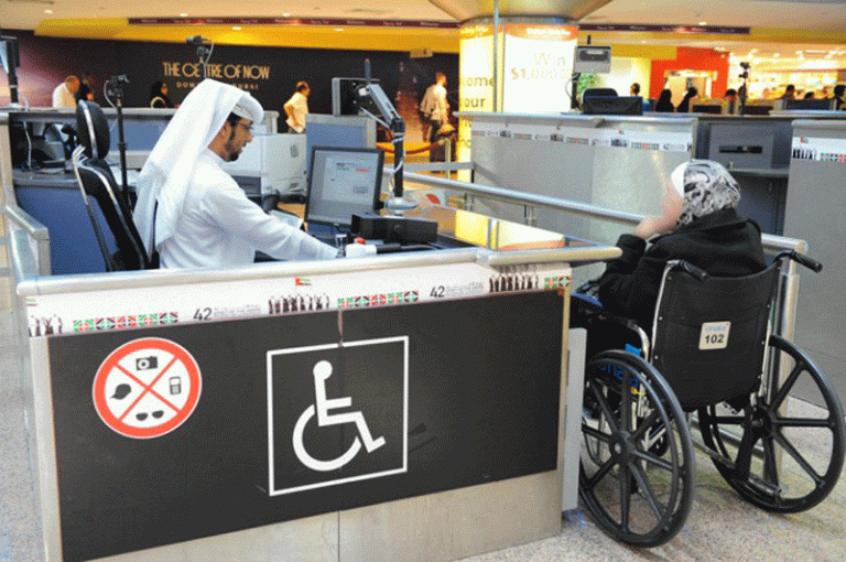 dubai airport wheelchair assistance