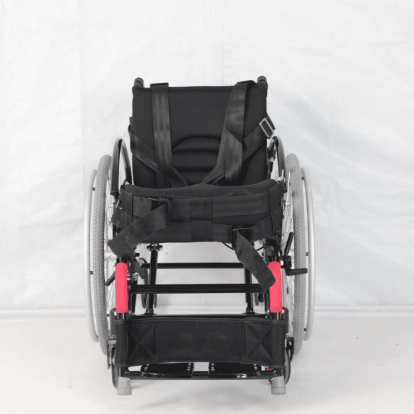 Standing Manual Wheelchair Front View Standing Manual Wheelchair Front View