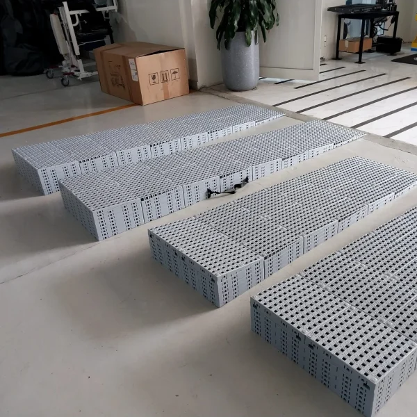 Stacks of Slip-Resistant Wheelchair Ramp Stacks of Slip-Resistant Wheelchair Ramp