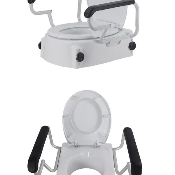 Toilet Seat Riser Top View Toilet Seat Riser Top View