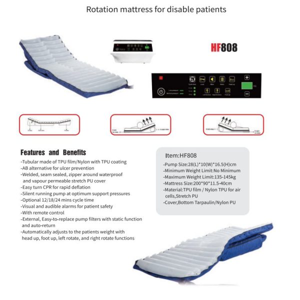 Rotation or Turning Mattress with Pump Details Rotation or Turning Mattress with Pump Details