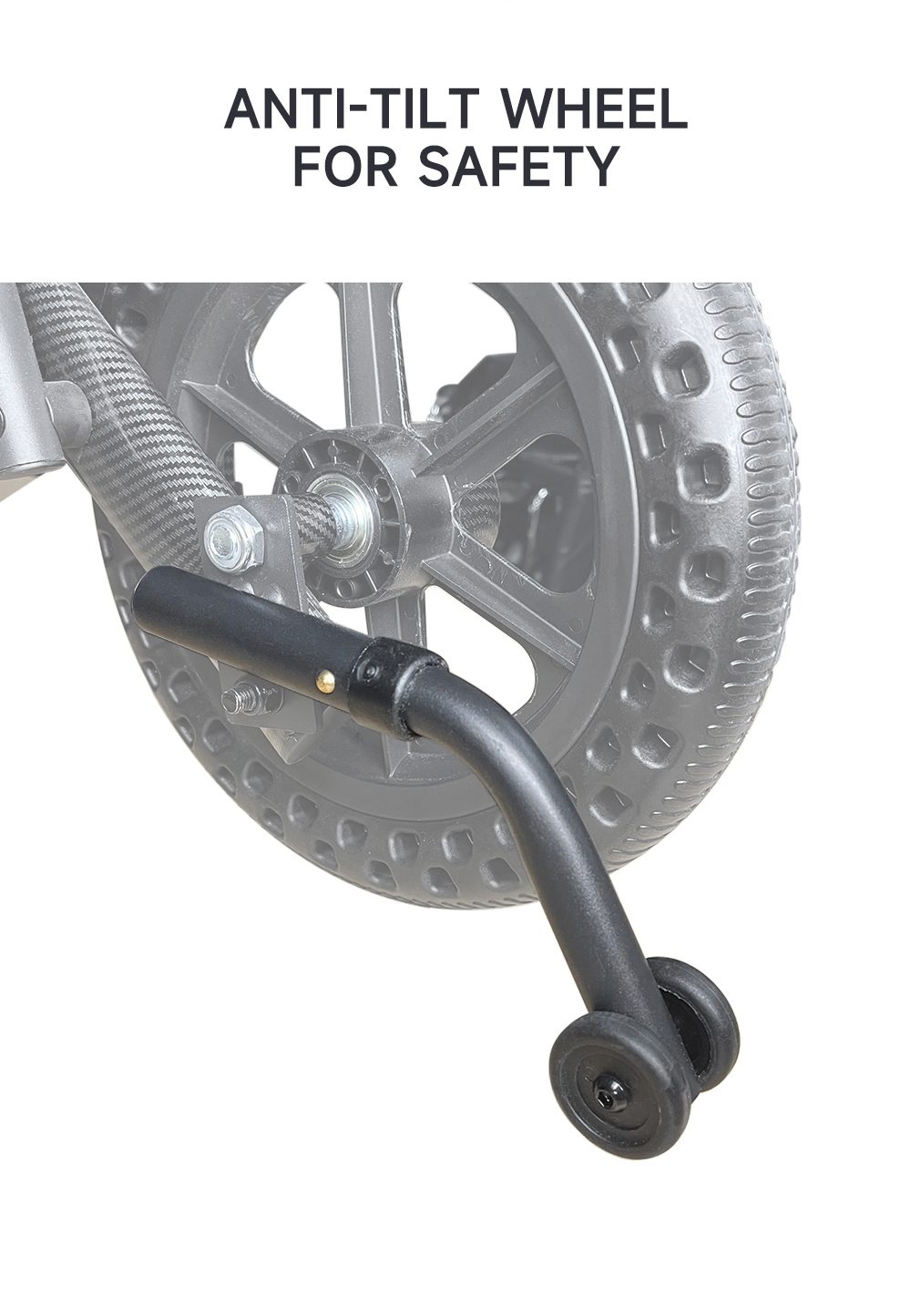 ANTI-TILT WHEEL FOR SAFETY