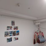 Ceiling Hoist for Patient Transfer Hanging on Ceiling Far View