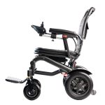 Easy Folding Travel Lightweight Electric Wheelchair Leftside View