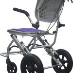 Manual Lightweight Folding Wheelchairs for Travelling Backview