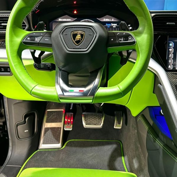Electronic Left Foot Accelerator on Lamborghini Electronic Left Foot Accelerator on Lamborghini