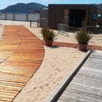 Access Wood a wooden decking for a natural path