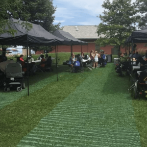 GrassMat an Accessibility Mat for Lawn