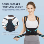 Back Brace Posture Corrector For Women And Men Double Straps